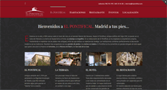 Desktop Screenshot of elpontifical.com